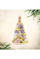 Christopher Radko Wedding Cake Christmas Ornament A Taste Of Love