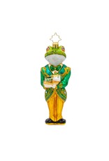 Christopher Radko Christmas Ornaments Hoppy Hospitality Frog