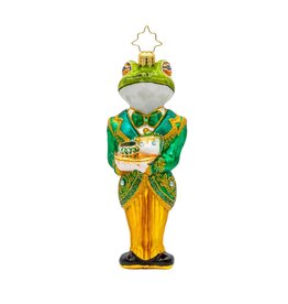 Christopher Radko Christmas Ornaments Hoppy Hospitality Frog