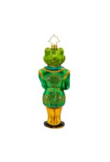 Christopher Radko Christmas Ornaments Hoppy Hospitality Frog