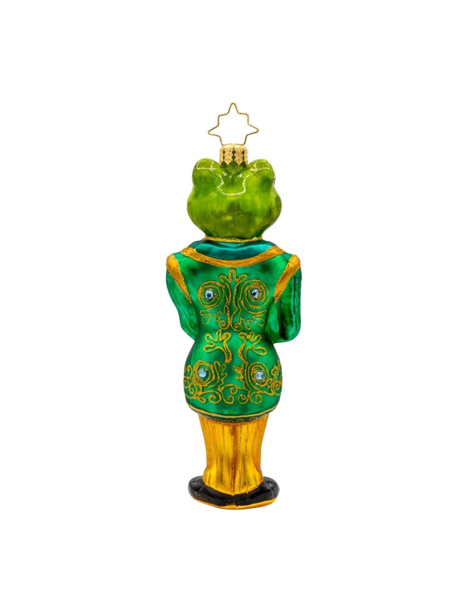 Christopher Radko Christmas Ornaments Hoppy Hospitality Frog