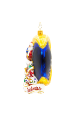 Christopher Radko Christmas Ornament For Personalization Crescent Moon