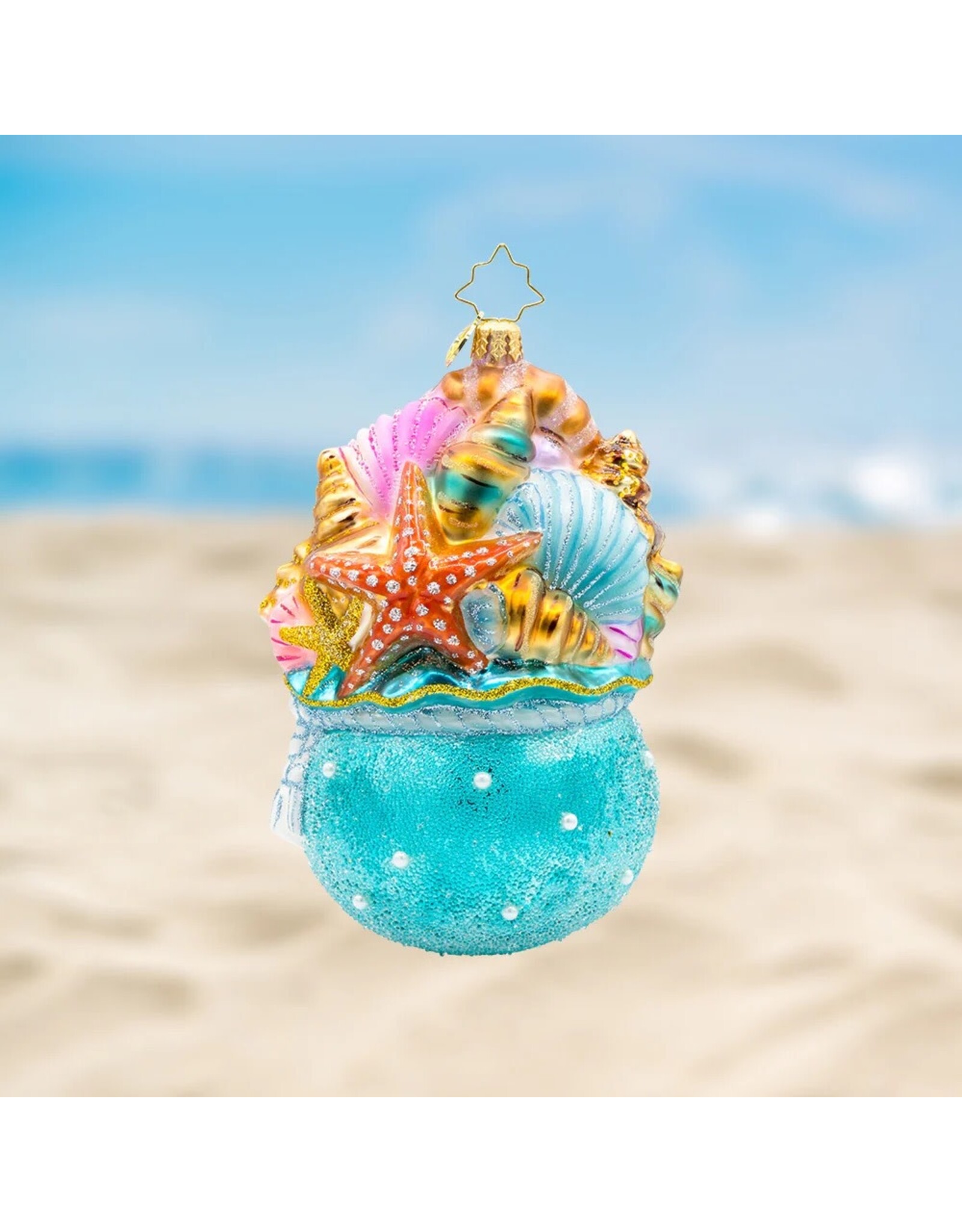 Christopher Radko Christmas Ornament Nautical Trinkets