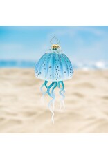 Christopher Radko Christmas Ornament Aqua Moon Jellyfish