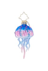Christopher Radko Christmas Ornaments Jellyfish Colorful Jelly Gem