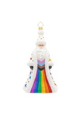 Christopher Radko Pride In Unity Santa Christmas Ornament