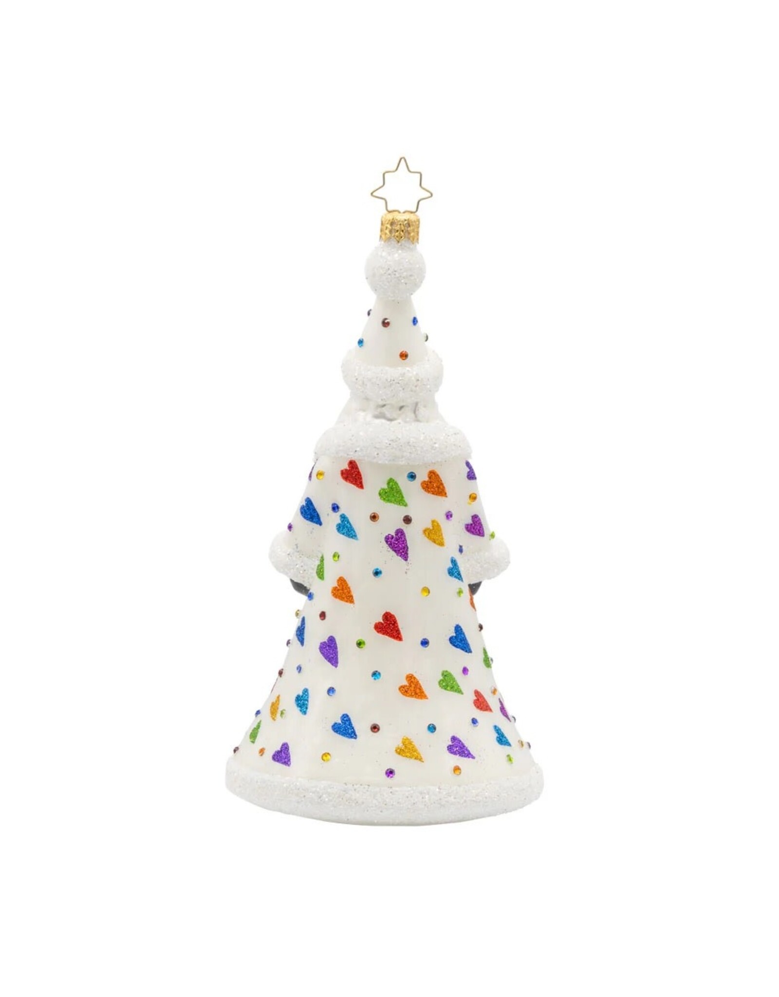 Christopher Radko Pride In Unity Santa Christmas Ornament