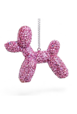 Kurt Adler Bedazzled Pink Poodle Ornament