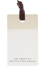 Mud Pie Stoneware Serving Board Come Together Good Food Good Memories