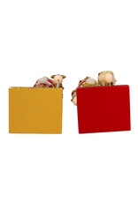 Kurt Adler Red And Gold Nutcrackers 2 Assorted 15 Inch