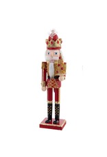 Kurt Adler Red And Gold Nutcrackers 15 Inch W Tree