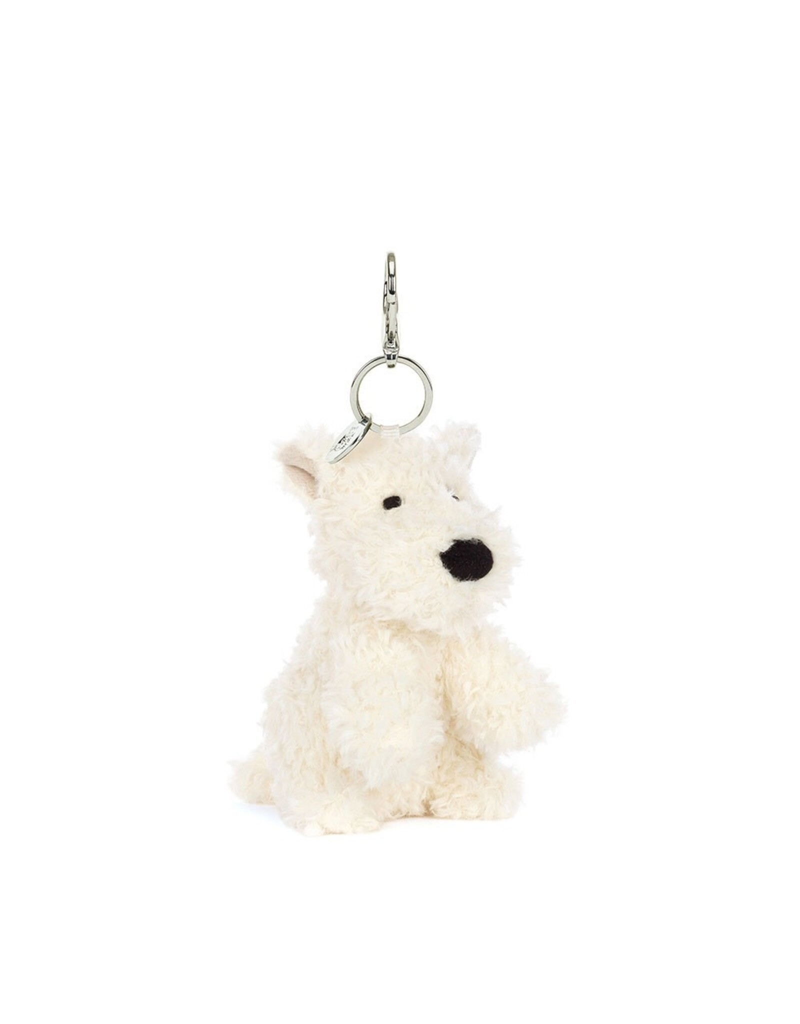 JellyCat Munro Scottie Dog Bag Charm Key Chains Key Ring