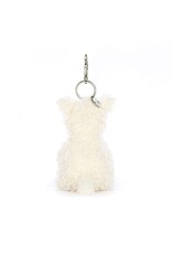 JellyCat Munro Scottie Dog Bag Charm Key Chains Key Ring