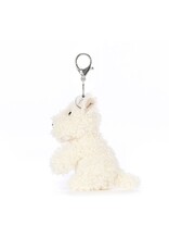 JellyCat Munro Scottie Dog Bag Charm Key Chains Key Ring