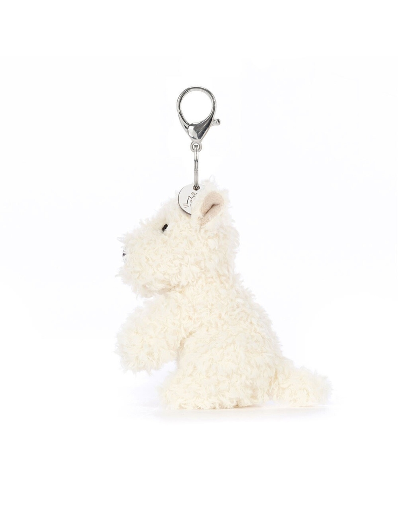 JellyCat Munro Scottie Dog Bag Charm Key Chains Key Ring