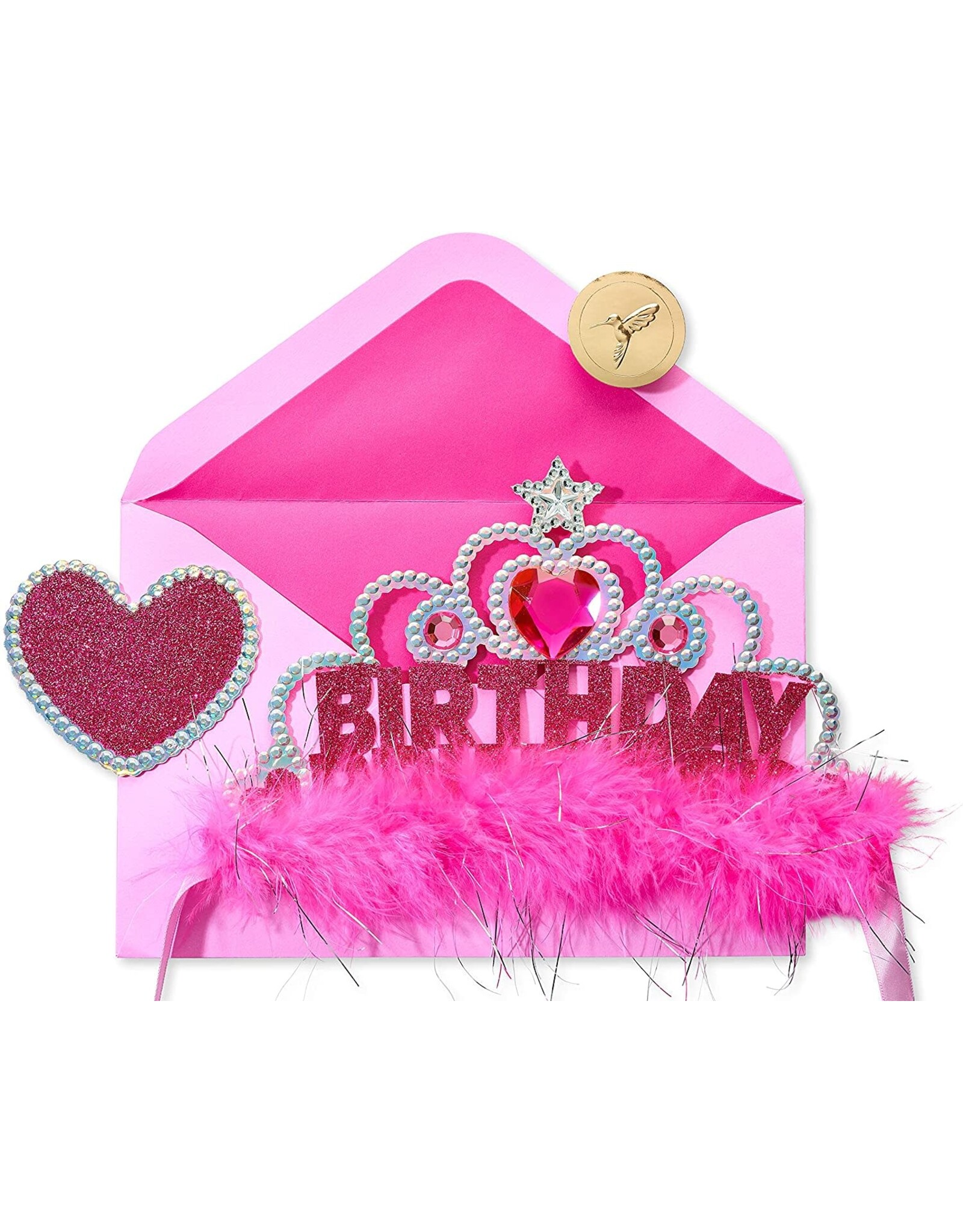 PAPYRUS® Birthday Card Birthday Princess Wearable Tiara Card