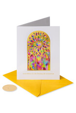 PAPYRUS® Birthday Card Religious | God Shines In You - Stained Glass