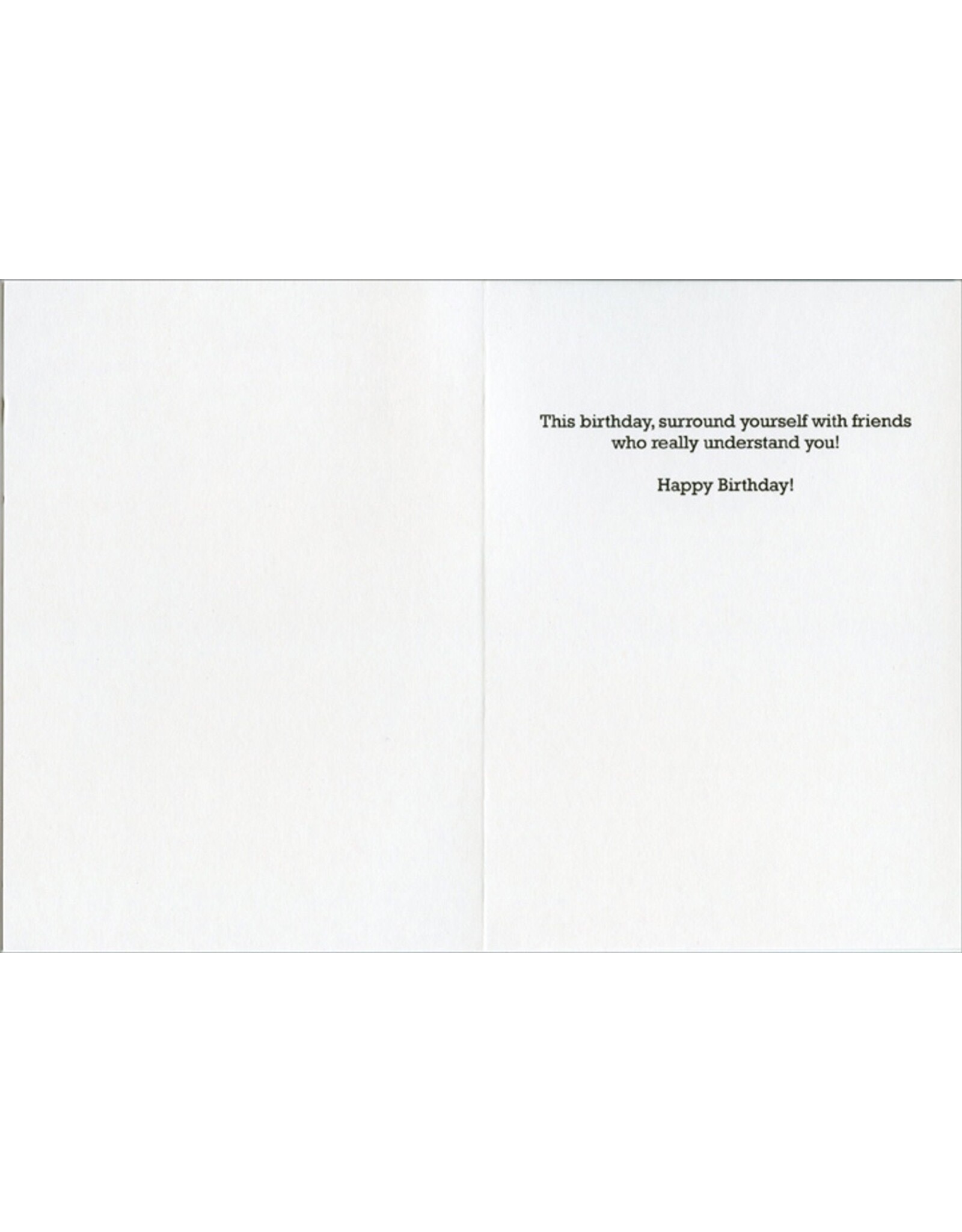 Recycled Paper Greetings Birthday Card Humorous Funny | 3 Guys on Beach