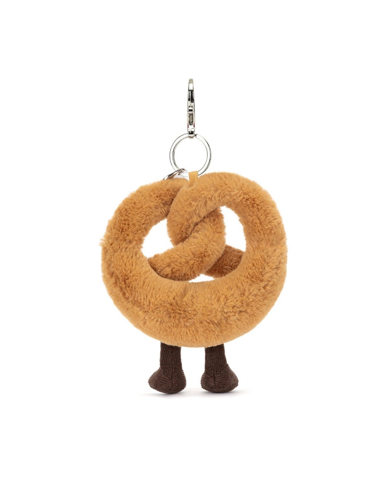 JellyCat Amuseables Pretzel Bag Charm