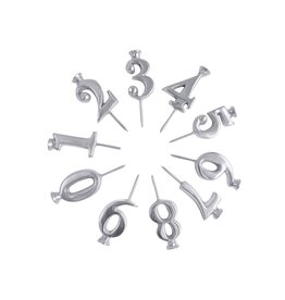 Mariposa Number Candle Holder Set 0-9 for Birthday Candles