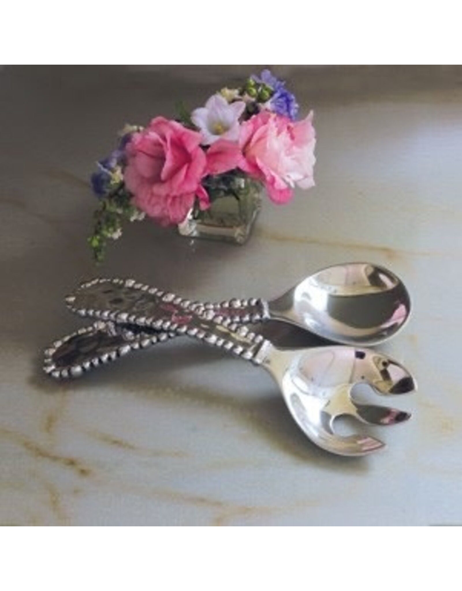 Beatriz Ball ORGANIC PEARL Salad Servers S