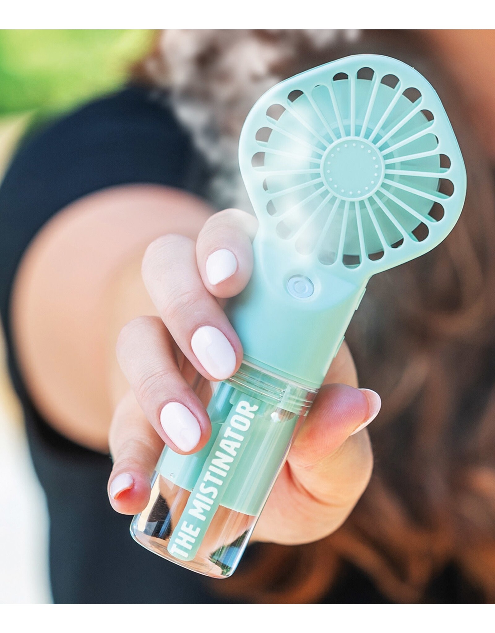 Mistinator Rechargeable Water Fan Random Color Shipped