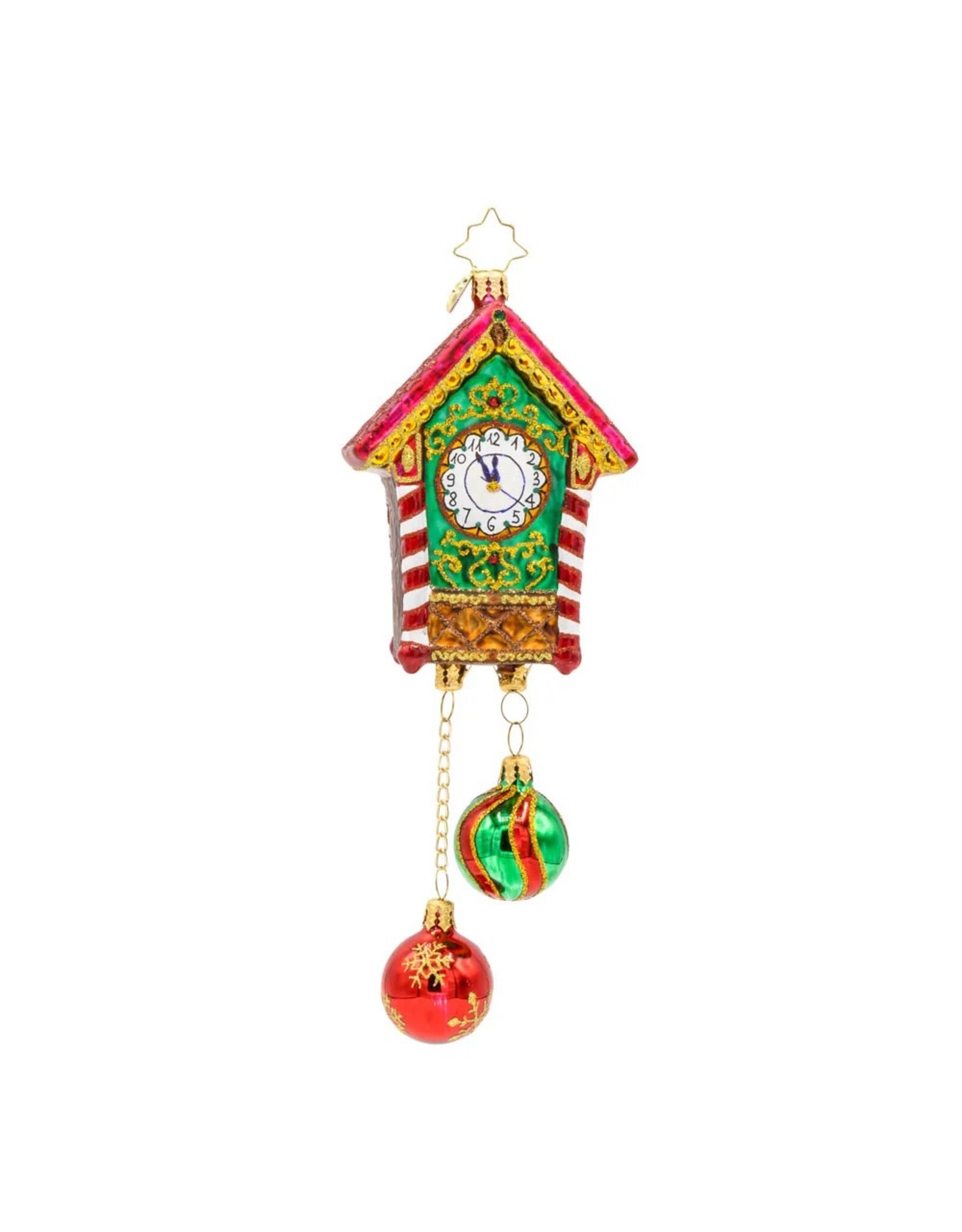 Christopher Radko Jolly Timekeeper