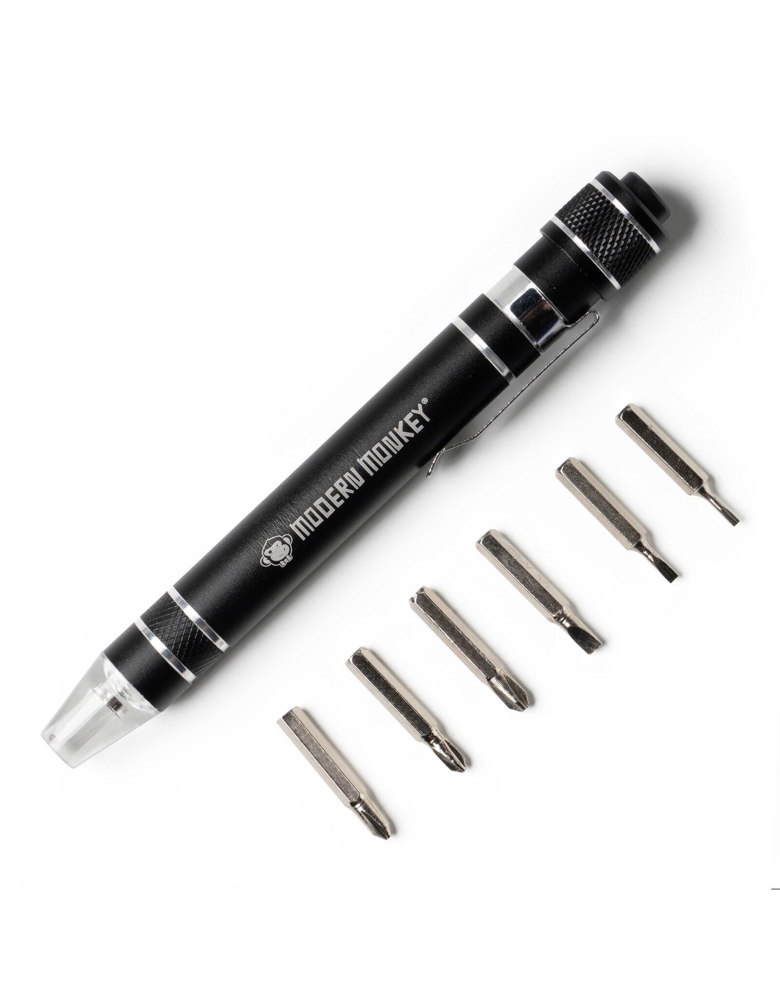 Mini LED Screwdriver 6-In-1 Set | Random Color Shipped