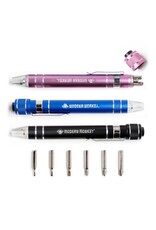 Mini LED Screwdriver 6-In-1 Set | Random Color Shipped