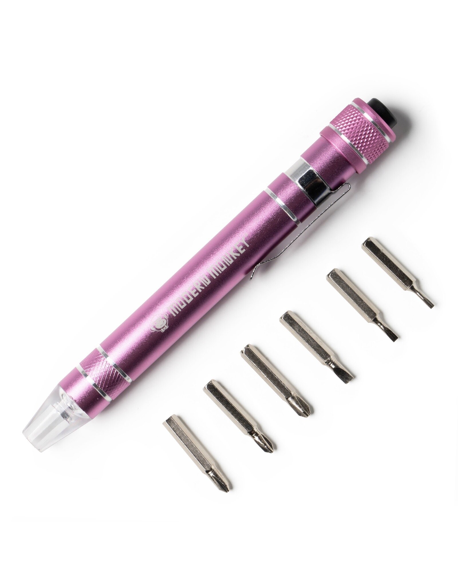 Mini LED Screwdriver 6-In-1 Set | Random Color Shipped