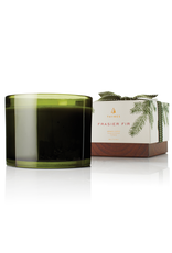 Frasier Fir Candle 3-Wick 17 Oz Green Glass
