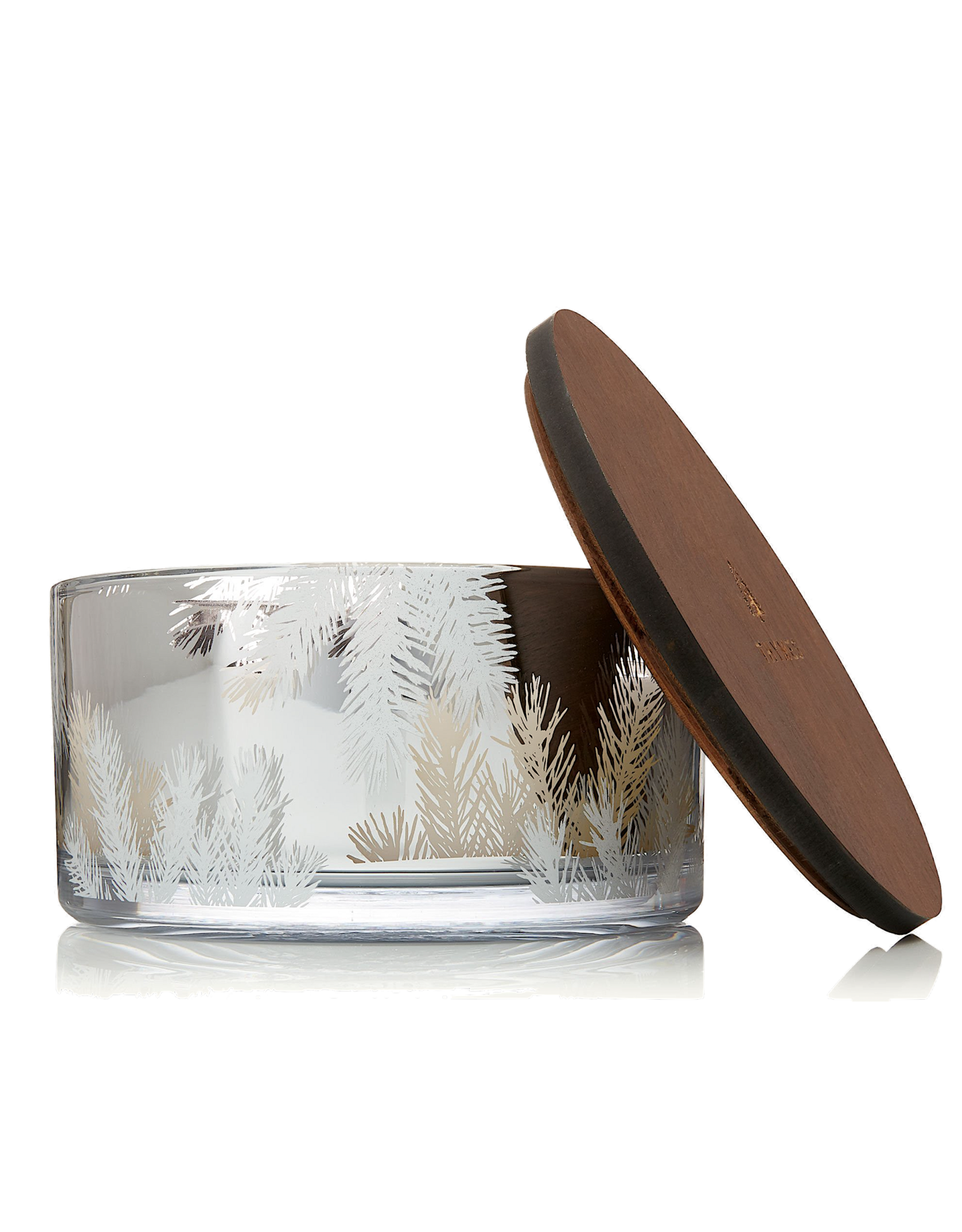 Frasier Fir Statement 4-Wick Candle 40oz Silver LG