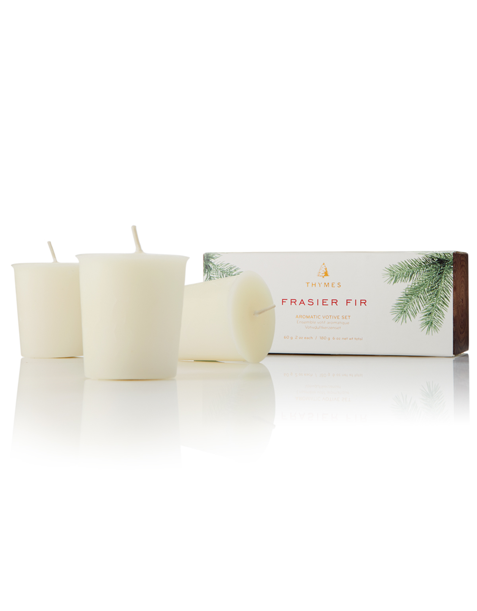 Frasier Fir Votive Candle Set 3pk 2 Oz Each