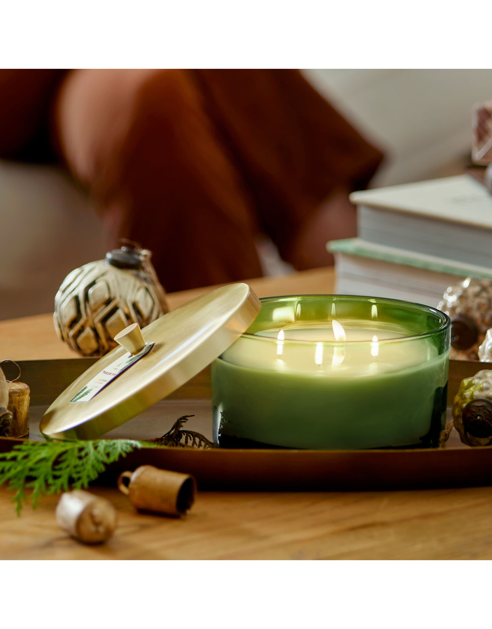 Frasier Fir Green 4-Wick Candle 21oz