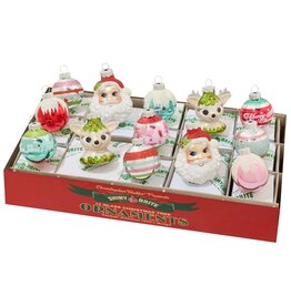Christopher Radko Shiny Brite Festive Fete 13ct Figures and Rounds