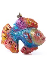 Jay Strongwater Christmas Ornaments Fancy Fish Glass Ornament