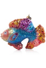 Jay Strongwater Christmas Ornaments Fancy Fish Glass Ornament