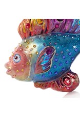 Jay Strongwater Christmas Ornaments Fancy Fish Glass Ornament