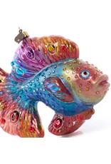 Jay Strongwater Christmas Ornaments Fancy Fish Glass Ornament