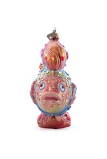 Jay Strongwater Christmas Ornaments Fancy Fish Glass Ornament