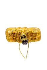 Kurt Adler Noble Gems Gold Dollar Sign Ornament 4.75 Inch