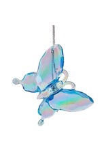 Kurt Adler Acrylic Butterfly Ornament - BL Kurt Adler Acrylic Butterfly Ornament - BL