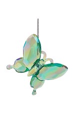 Kurt Adler Acrylic Butterfly Ornament - GR