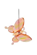 Kurt Adler Acrylic Butterfly Ornament - OR