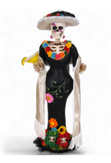 Karen Didion Halloween Day of the Dead Fiesta Flores Skeleton Martini