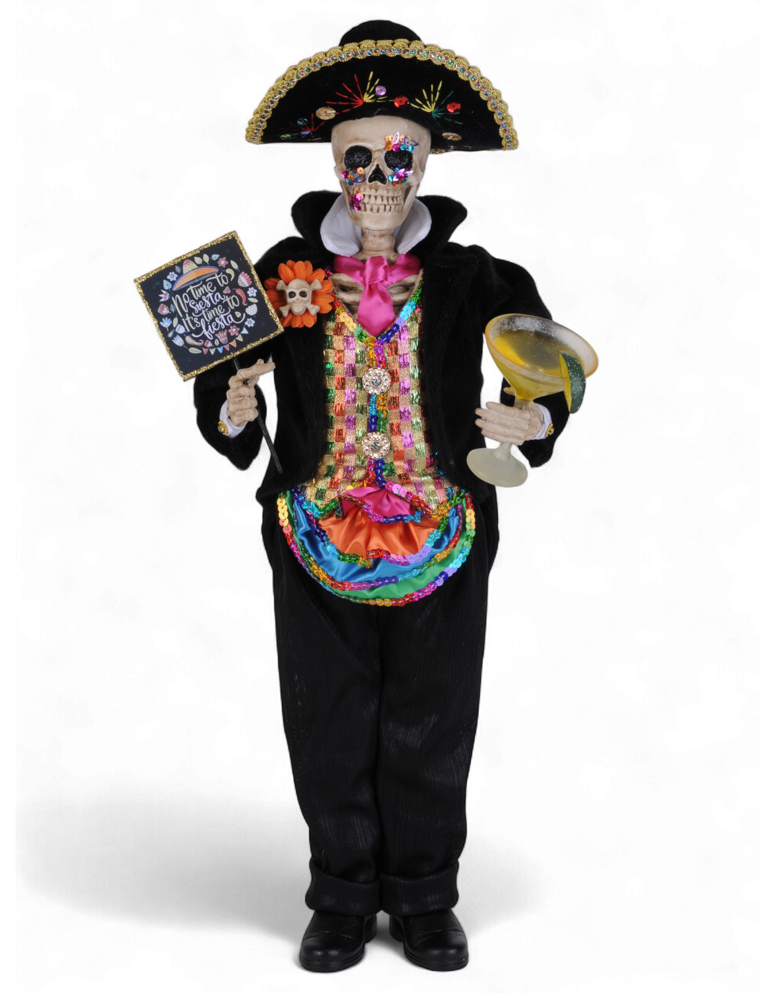 Karen Didion Halloween Day of the Dead Mr Fiesta Skeleton