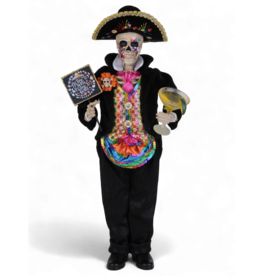 Karen Didion Halloween Day of the Dead Mr Fiesta Skeleton
