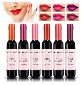 Man Zi Miao Wine Lip Tint | 24 Hour Waterproof Lip Gloss 1ct Random