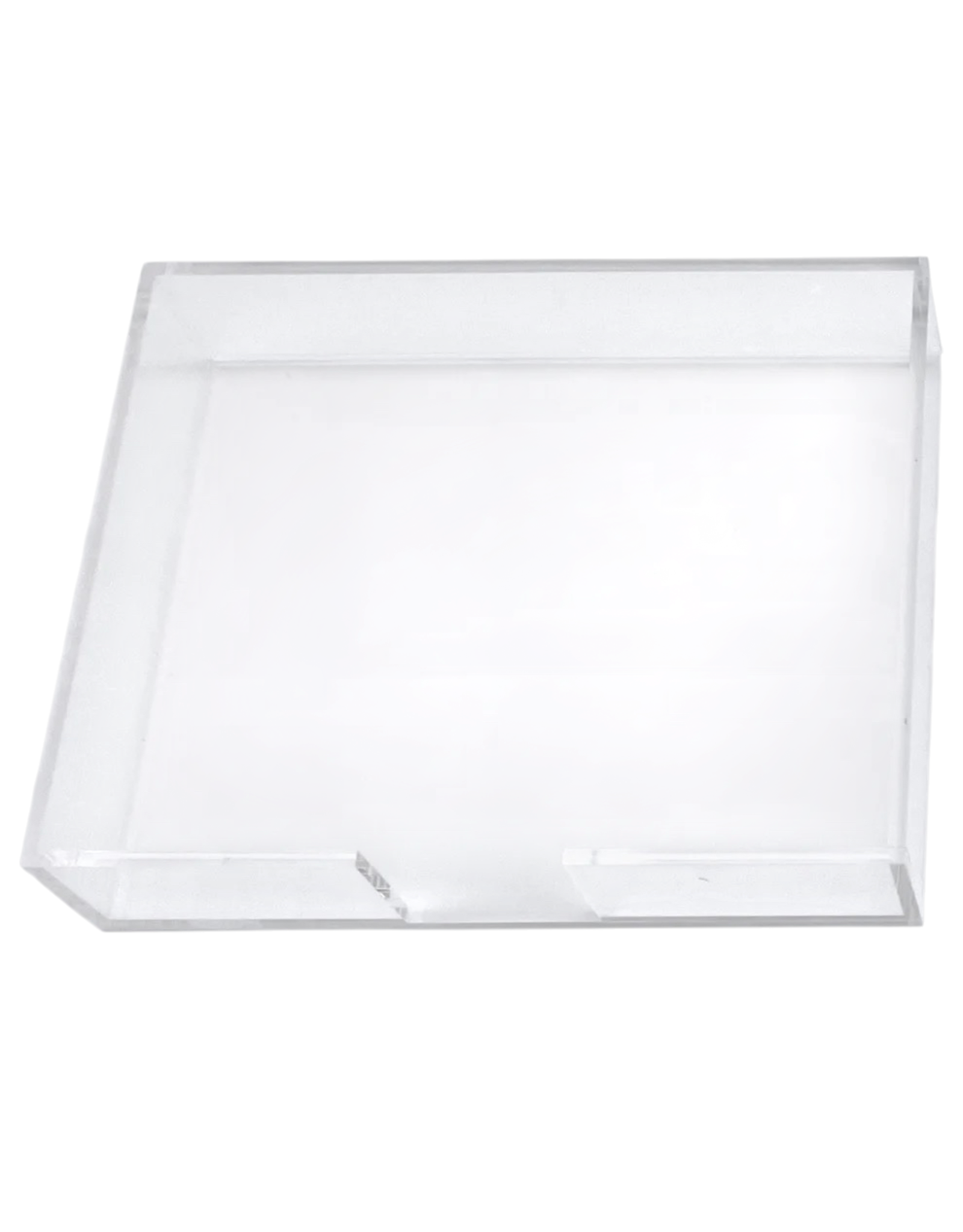 Black Ink Lucite Trays Large Tray Holder for 8.5x7 Notepads