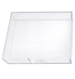Black Ink Lucite Trays Large Tray Holder for 8.5x7 Notepads